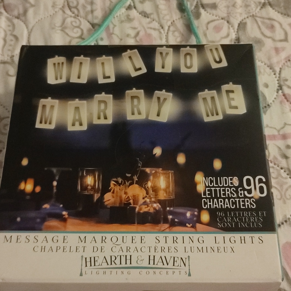Message marquee string lights - Picture 2 of 2